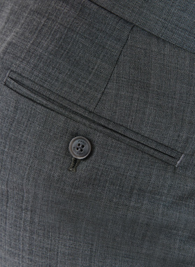 Spodnie garniturowe w kolorze szarym