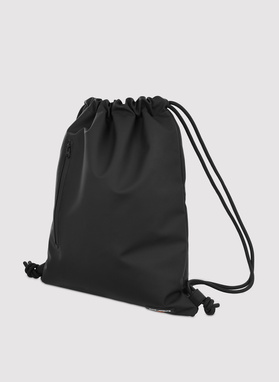 Plecak-worek męski w kolorze czarnym
