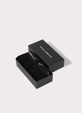 Męskie bokserki w kolorze czarnym zestaw 2 szt.