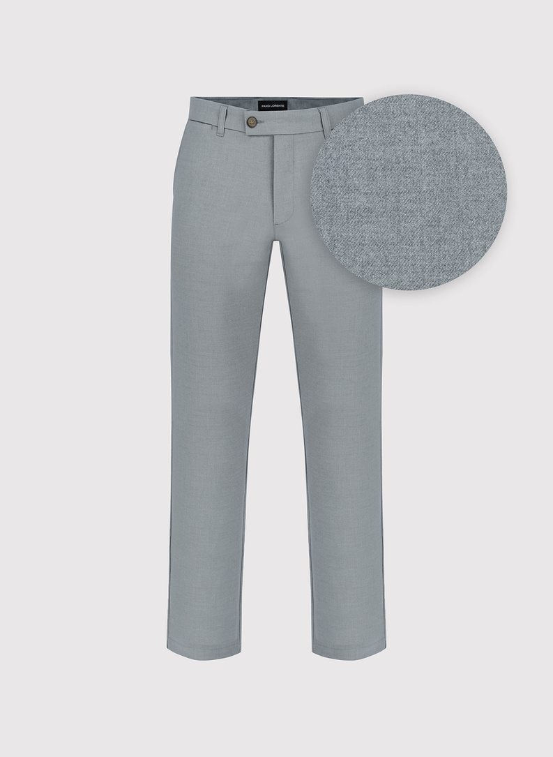 Szare spodnie casual