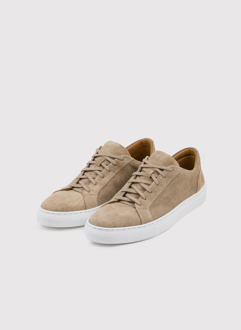 Beżowe sneakersy męskie