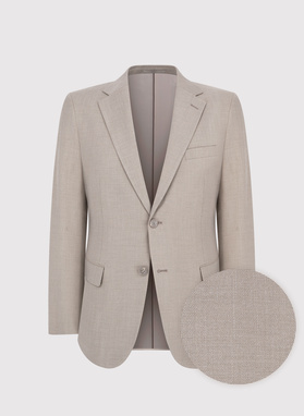 Beżowa marynarka męska