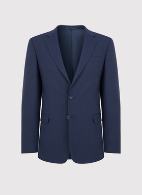 Dwuczęściowy garnitur męski w kolorze granatowym