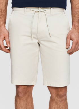 Jasnobeżowe szorty męskie