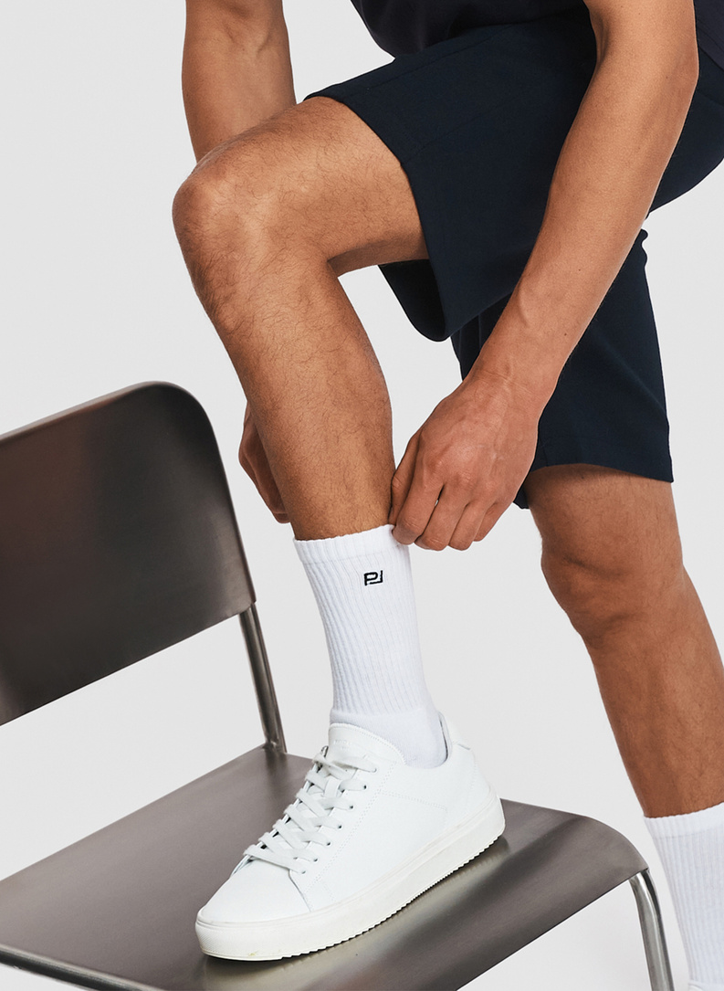 Białe skarpety męskie