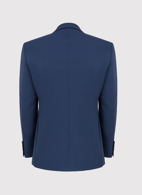 Wełniana marynarka garniturowa w kolorze granatowym