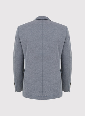 Szara marynarka melanż