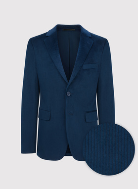 Sztruksowa jednorzędowa marynarka męska