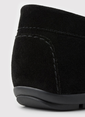 Czarne mokasyny męskie