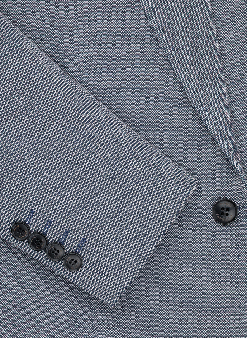 Szara marynarka melanż