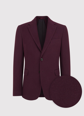 Dzianinowa marynarka w kolorze bordowym