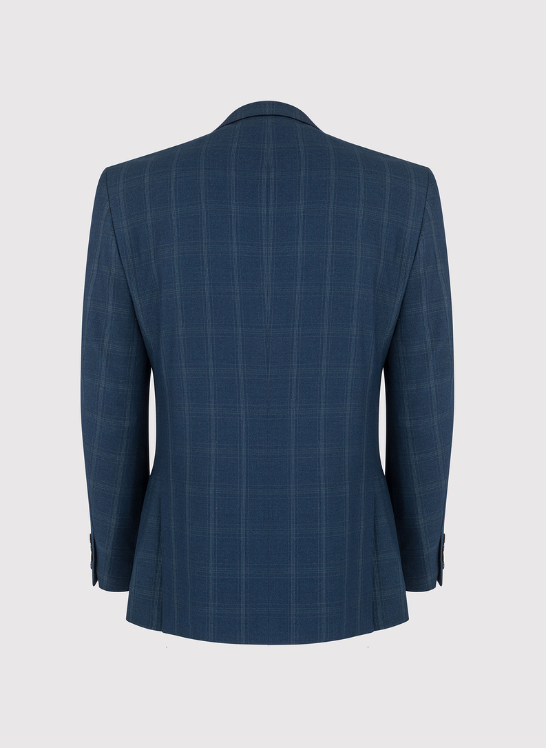 Granatowa marynarka garniturowa P21WF-3G-077-G-S