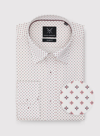 Koszula męska w mikrowzór