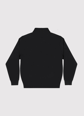 Czarna bluza dresowa rozpinana