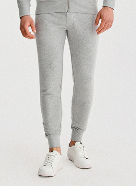 Szare spodnie dresowe