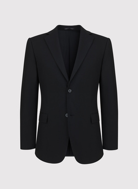 Czarna marynarka garniturowa