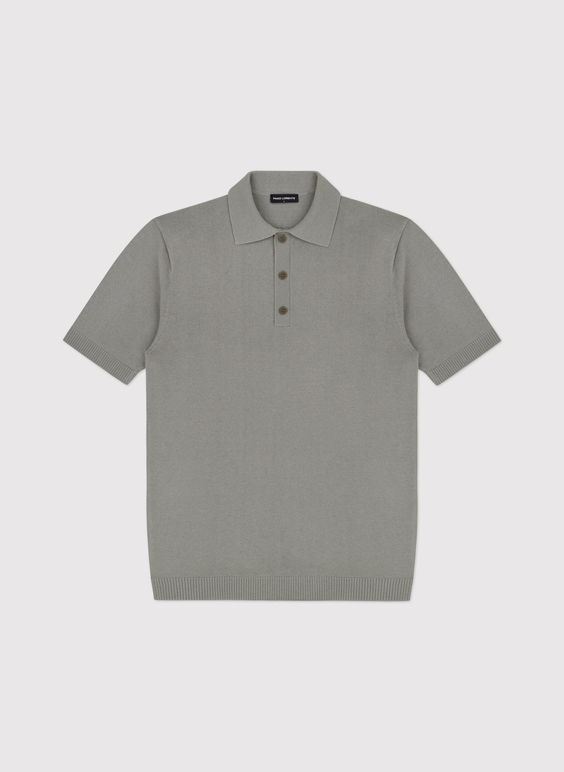 Zielone polo swetrowe
