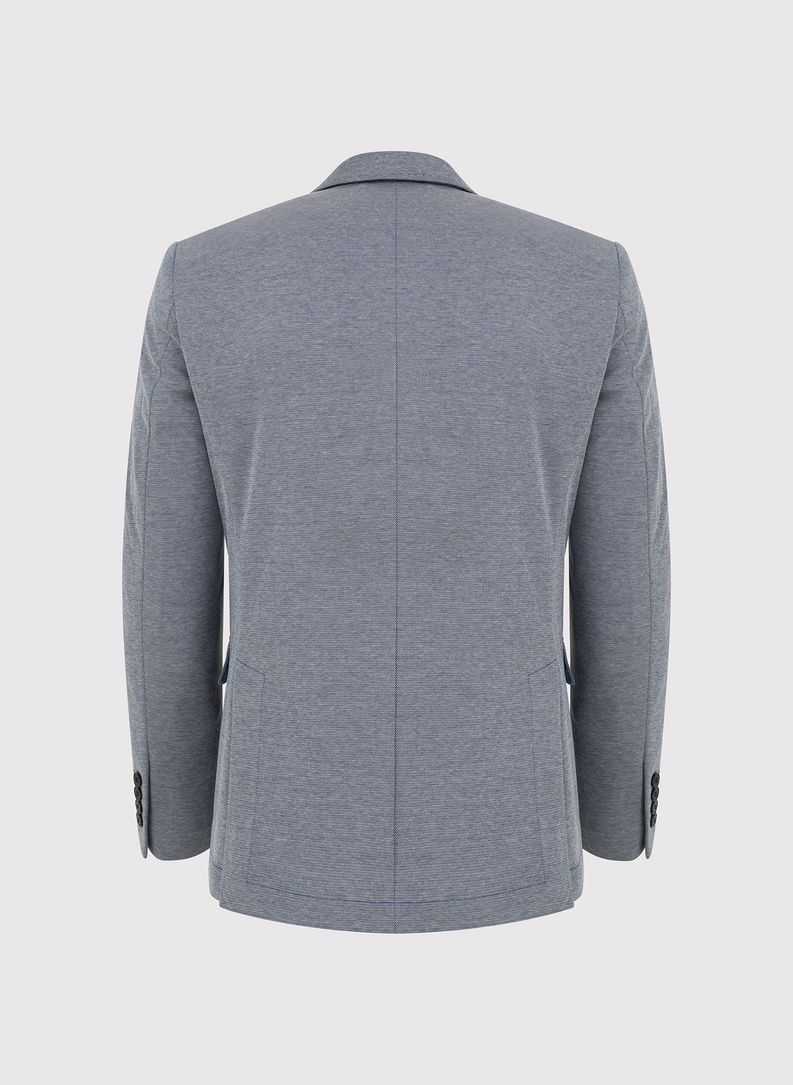 Szara marynarka melanż