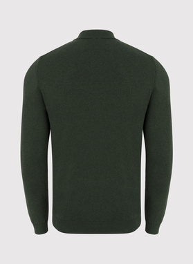 Półgolf męski zielony P22WF-2X-007-Z-0