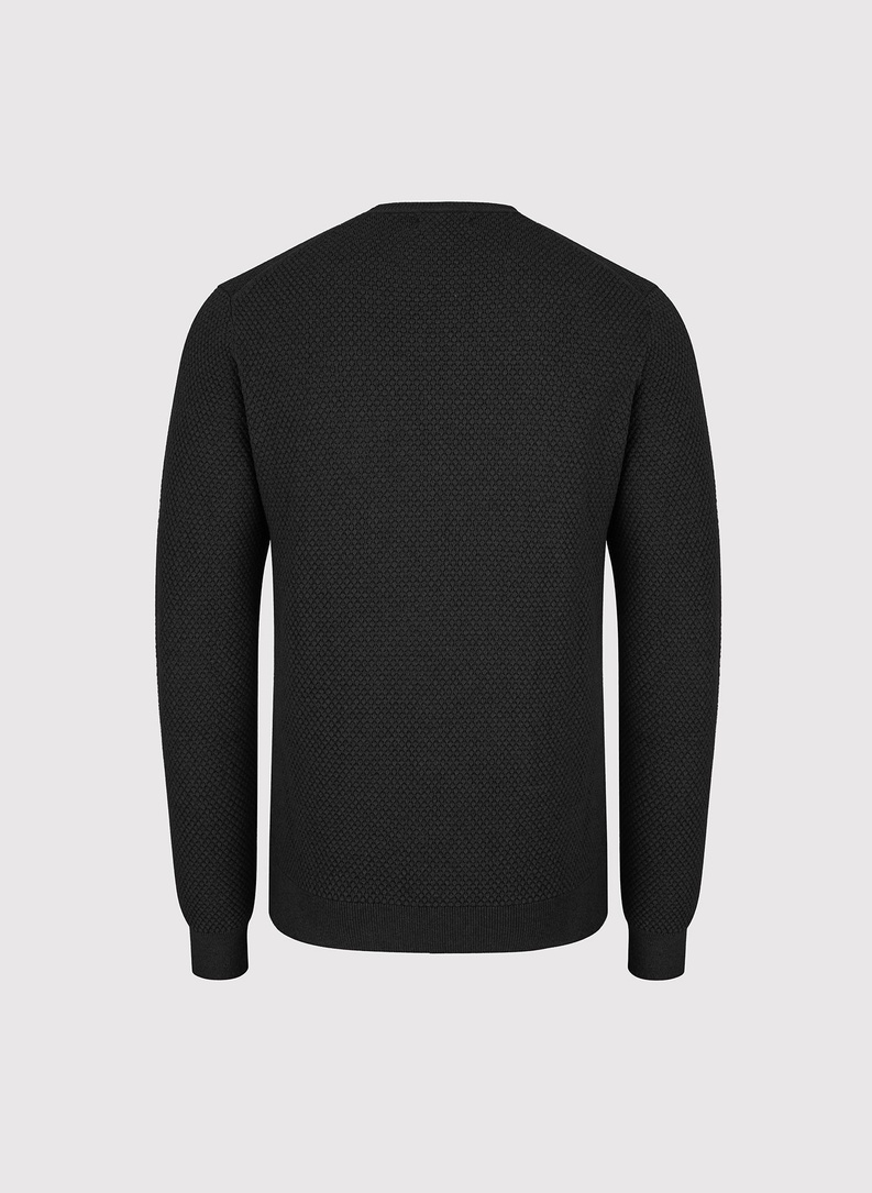 Sweter męski w kolorze czarnym