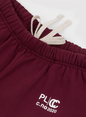 Spodnie dresowe bordowe C21WF-WD-007-D