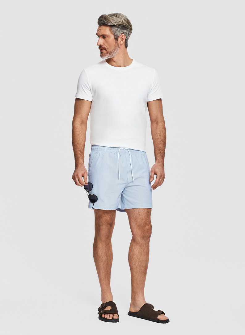 Szorty kąpielowe męskie w prążek