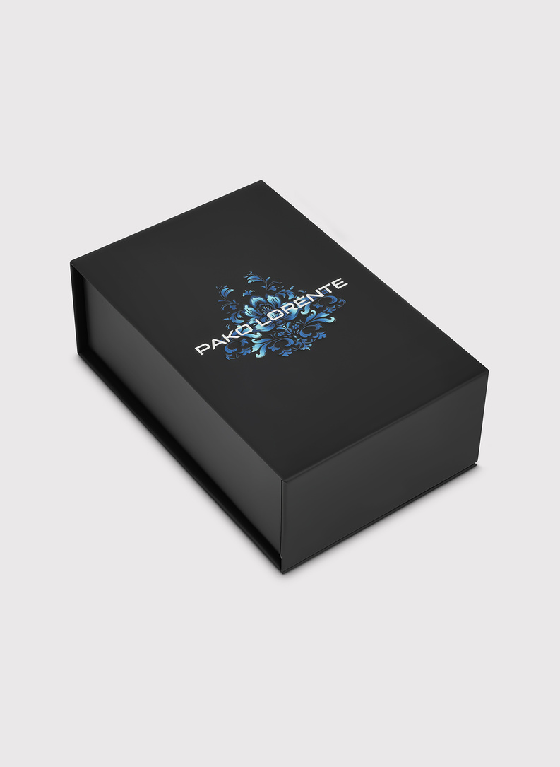 Jedwabny szary krawat męski