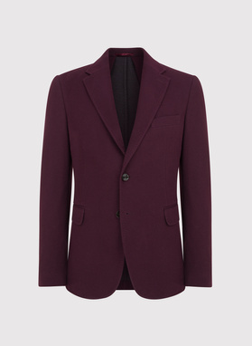 Dzianinowa marynarka w kolorze bordowym