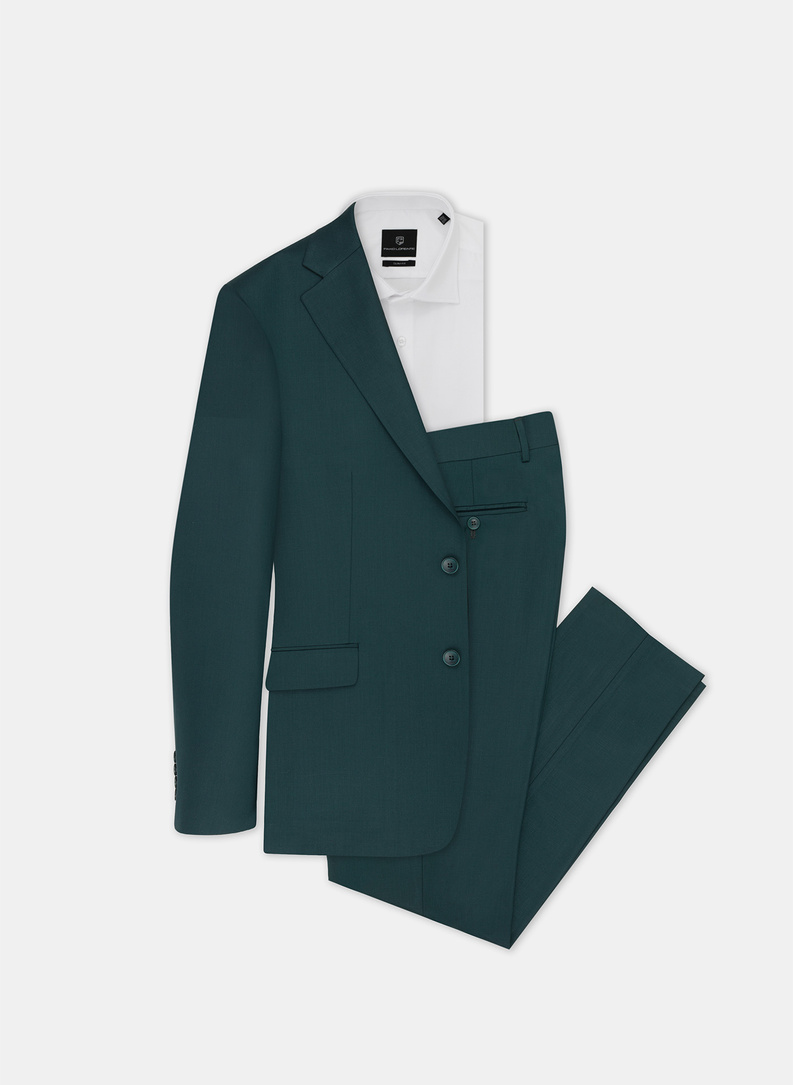 Spodnie męskie garniturowe P21WF-6G-078-Z