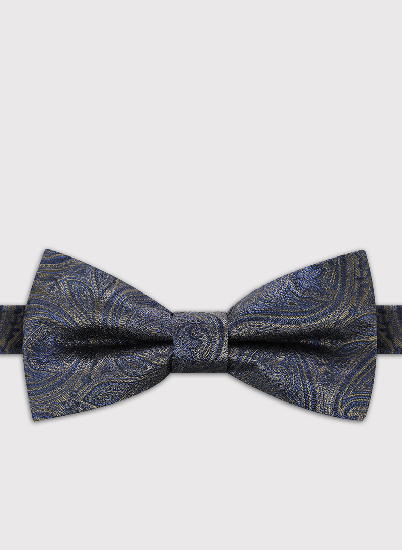 Żakardowa mucha męska