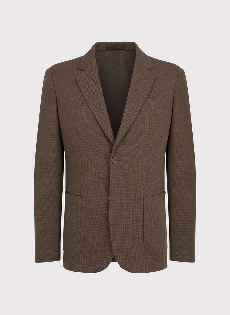 Brązowa marynarka męska