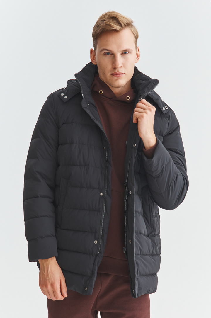 Kurtka męska z puchem P21WF-5X-022-C