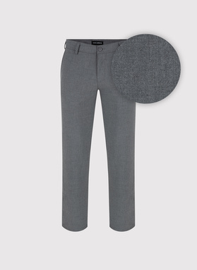 Ciemnoszare spodnie casual