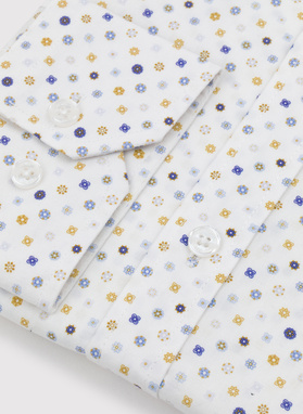 Męska koszula w mikrowzór