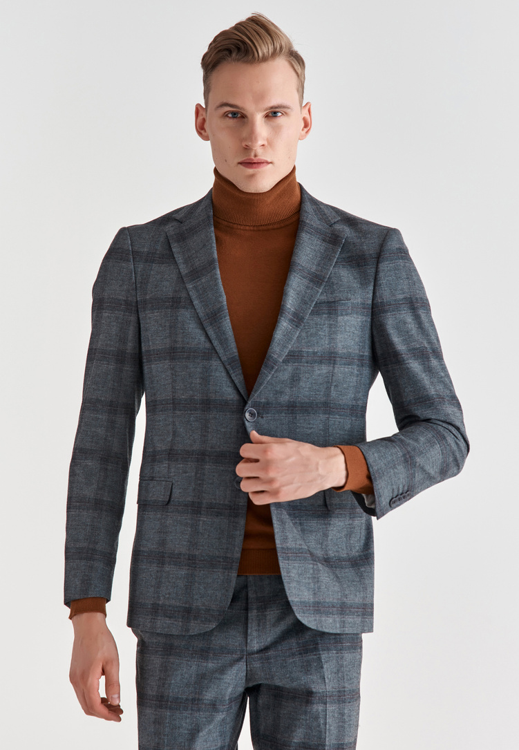 Marynarka męska garniturowa P21WF-3G-071-S