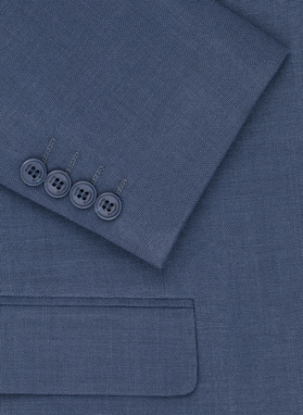 Niebieska marynarka męska