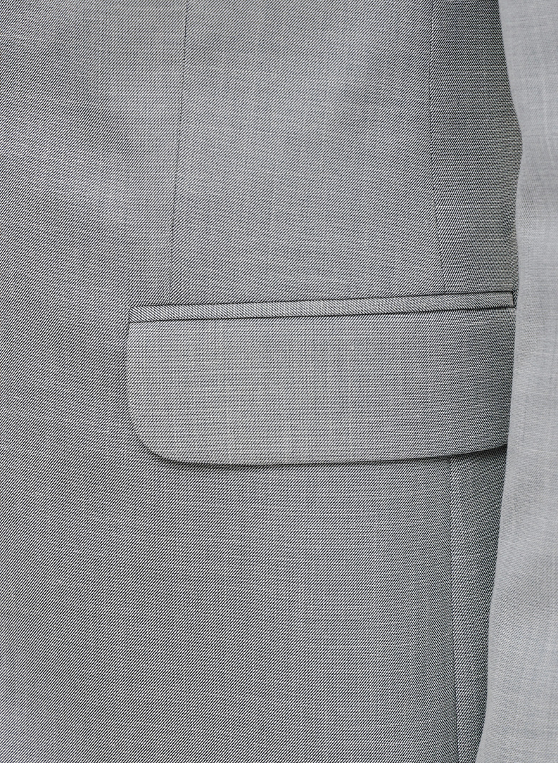 Szara marynarka garniturowa