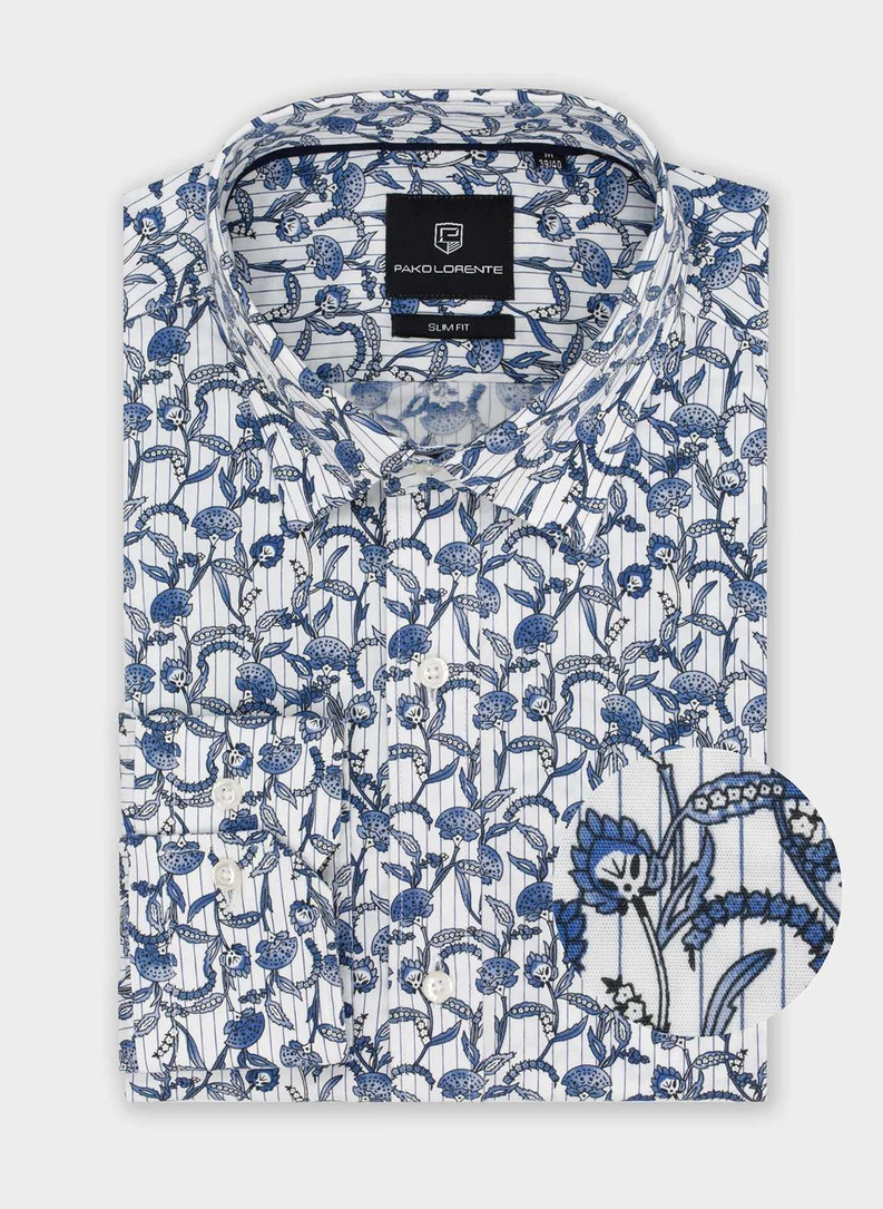 Koszula męska CHICLANA P20SF-1X-011-N