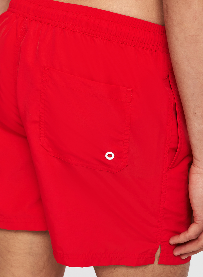 Czerwone szorty kąpielowe męskie