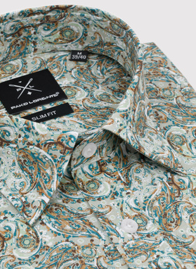 Koszula męska wzór paisley