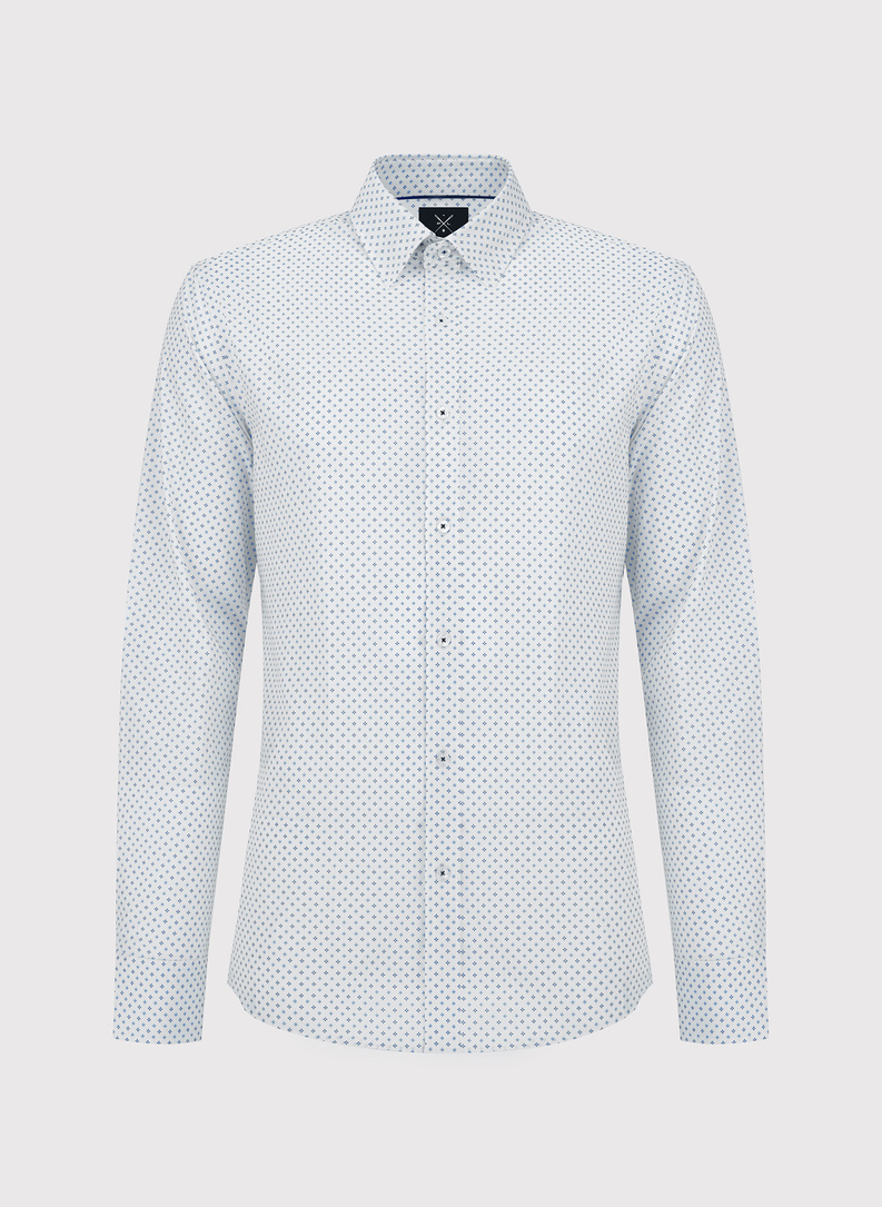 Koszula męska w mikrowzór