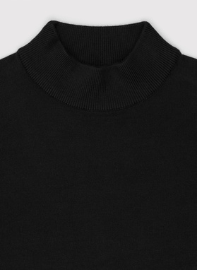 Półgolf męski w czarnym kolorze