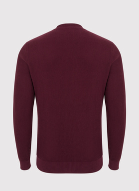 Półgolf męski bordowy P22WF-2X-006-D-0