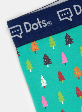 Bokserki męskie, świąteczne - 3 pary DDTS9-GX-001-X