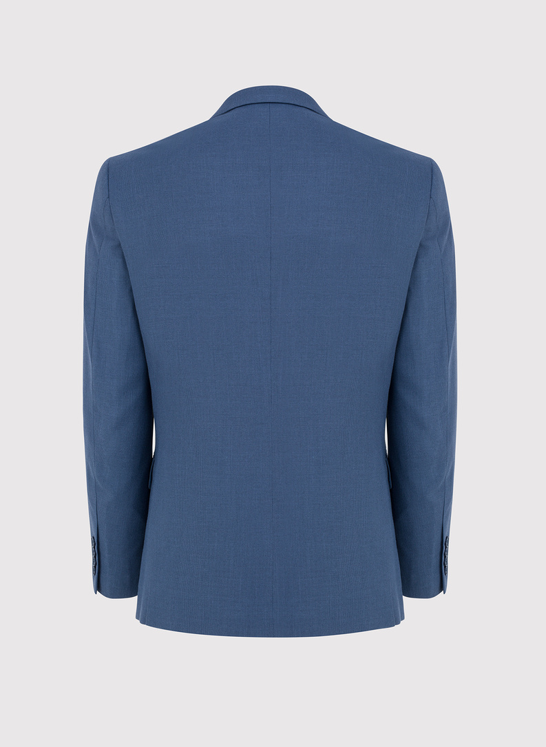 Niebieska marynarka męska