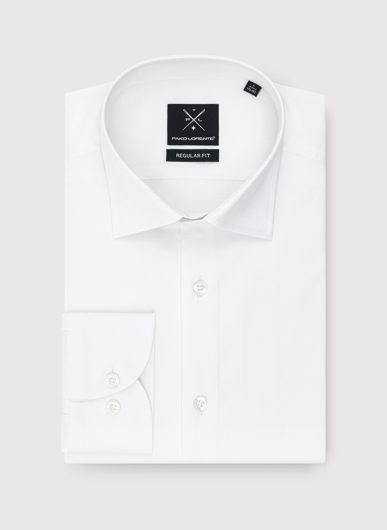 Biała koszula męska
