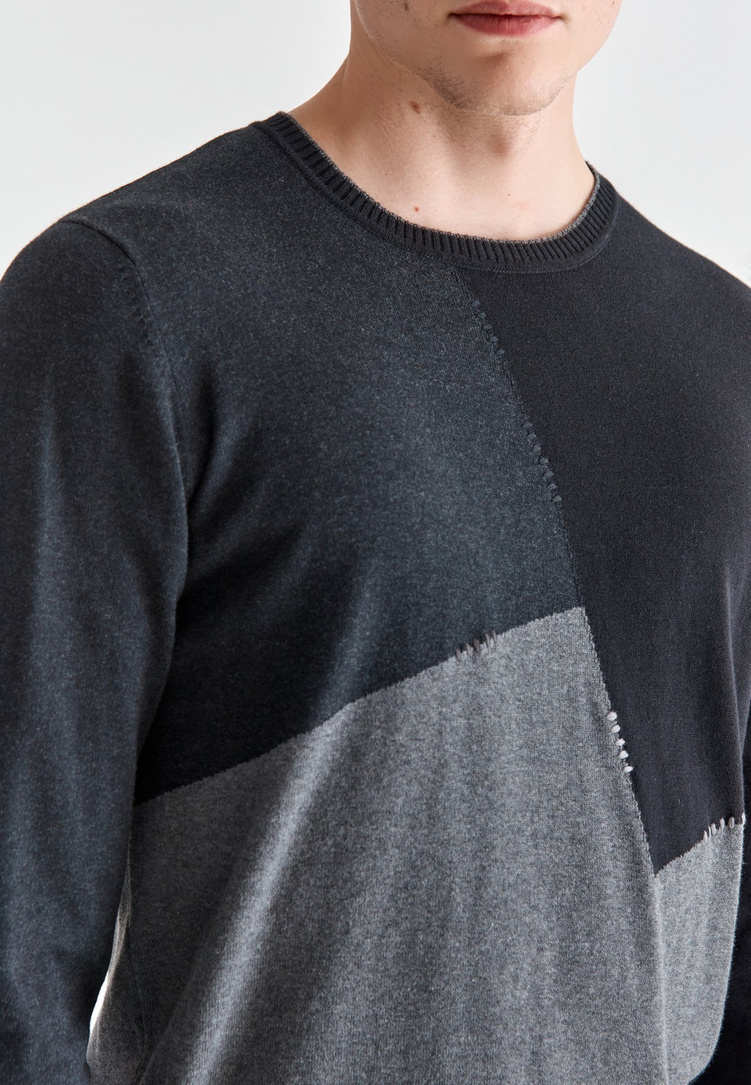 Sweter męski P21WF-2X-013-C