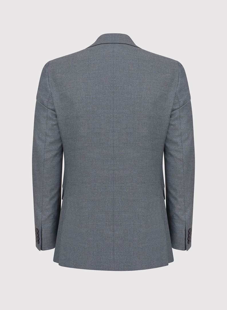 Szara marynarka casualowa męska