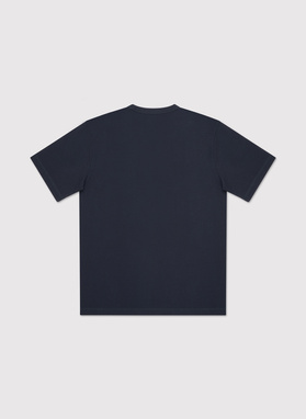 Granatowy t-shirt męski