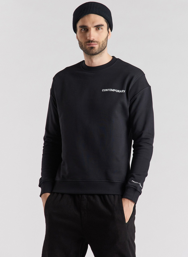 CZARNA BLUZA M21SF-2B-004-C